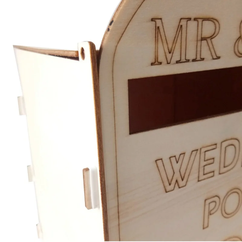 Королевская почта стилизованный Свадебный почтовый ящик деревянный Сделай Сам почтовый ящик с ключом резные Подарочные коробочки в виде открытки Свадебные украшения Аксессуары