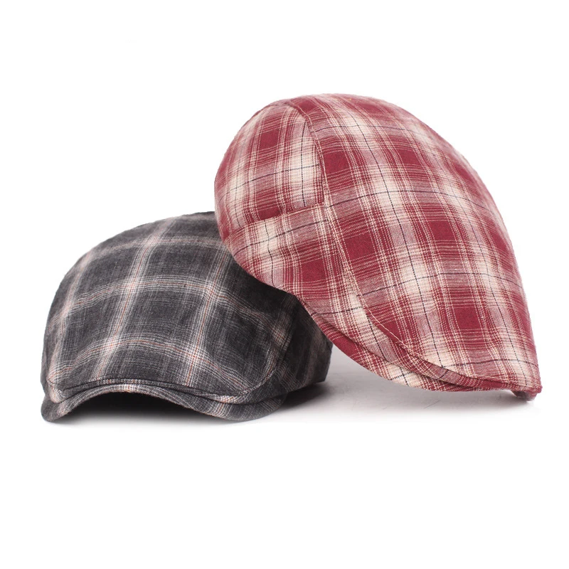 RoxCober винтажные хлопковые береты, клетчатая кепка Newsboy, плоская кепка s, шапка для мужчин и женщин, кепка плюща, шляпа в стиле Гэтсби, козырьки, остроконечные Блиндер шапки
