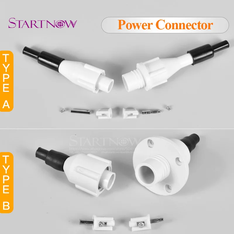 

Laser Power Supply Connector Adapter High Voltage Plug Socket Electricity Wire PSU Cable For CO2 Cutting Engraving machine Tube