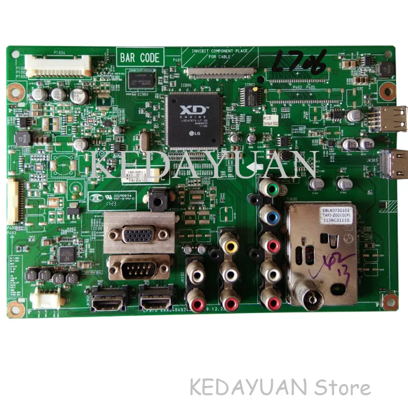 

free shipping original 100% test for LG 42LK465C-CC motherboard EAX64049202(1) screen LC420WUE(SC)(A2)