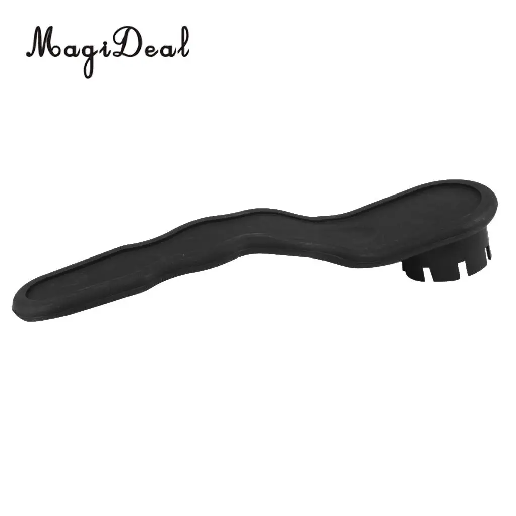MagiDeal Universal 1Pc PVC Air Valve Wrench 8-Groove Wrench Replacement for Inflatable Boats Kayak Canoe Dinghy Accessory Black