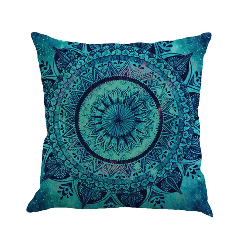 

Hot Sale Bohemia Pillow Case Geometry Painting Linen Cushion Cover Throw Pillow Case Sofa Home Decor Sofa Chair Pillow Covers