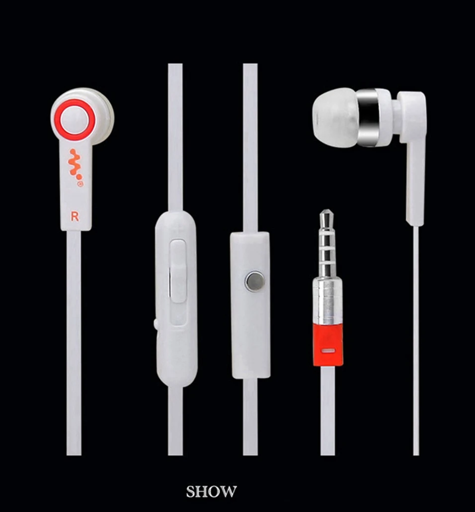 WhaY 3.5mm In-Ear Wired Earphone with Mic Hifi Stereo Headphones for iPhone Xiaomi Samsung PC MP3 Sport Earphone Gaming Headset  (10)