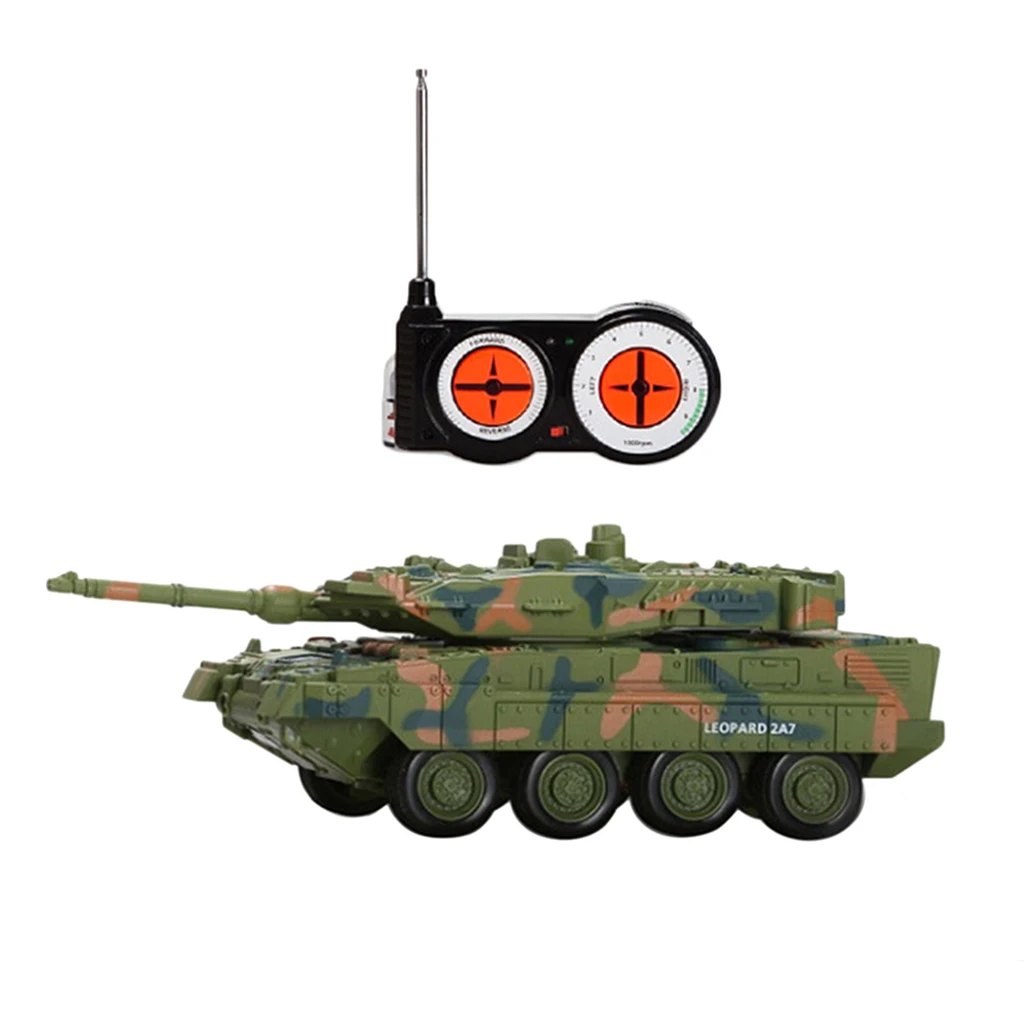 1/144 масштабная радиоуправляемая игрушка-танк с дистанционным управлением, немецкая леопардовая 2 A7 армейская модель радиоуправляемого танка, электрический автомобиль для домашнего коллекционирования