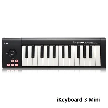 

iCON iKeyboard 3Mini 25-key MIDI keyboard controller arranger piano-style keys USB MIDI controller keyboard