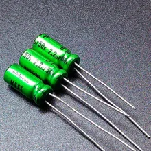 10 шт./30 шт. импортный электролитический конденсатор Nichicon MUSE ES BP 2,2 мкФ/50 в, натуральный зеленый электролитический конденсатор 2.2uf50