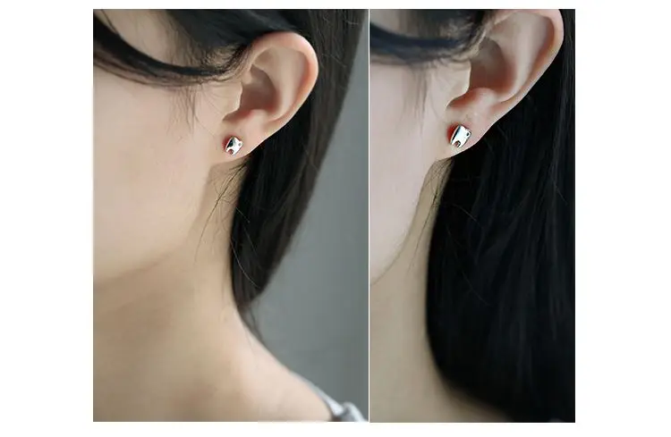 2 Pairs of Earrings Cute Dental Gift Tooth type Creative Lovely Clinic Female Gift Teeth type women dentist party gift