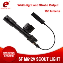 Element suprefir M612V оружейный светильник Тактический светильник для разведчика с RM45 креплением страйкбольная винтовка стробоскоп вспышка светильник EX445