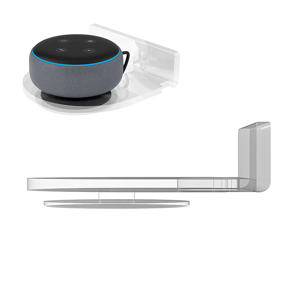Полочка с настенным креплением держатель подставка для Amazon Echo Dot 3 Google дома Google Wi-Fi камера слежения IPhone Xs XS Max XR