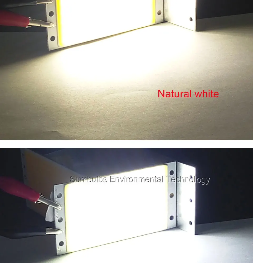 15W COB Strip Lamp Board Warm Cold White DC12V 14V DIY COB LED Chip Lights Bulb 94x50mm (2)