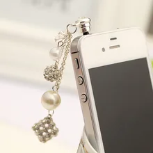 Модный стиль, подвеска для наушников, Пылезащитная заглушка, заглушки для мобильных телефонов, аксессуары для всех 3,5 мм, заглушка для наушников