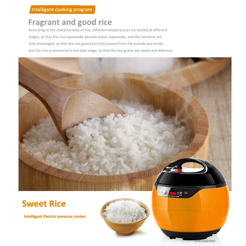 4L Household Electric Pressure Cooker Y40-80WYB Intelligent Adi pot Multi-function Rice cooker for 2-5 people 24h-timing 220v