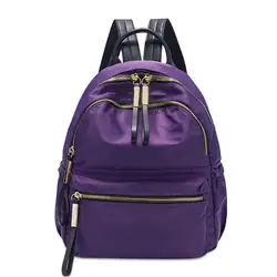 Большой Ёмкость Для женщин рюкзак опрятный школьные сумки для подростков женские нейлон дорожные сумки девушки Твердые Симпатичные