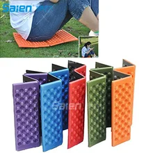 2 шт. складной для кемпинга коврик для йоги сиденье пены надувные подушки портативный водонепроницаемый стул для пикника Коврик для сиденья