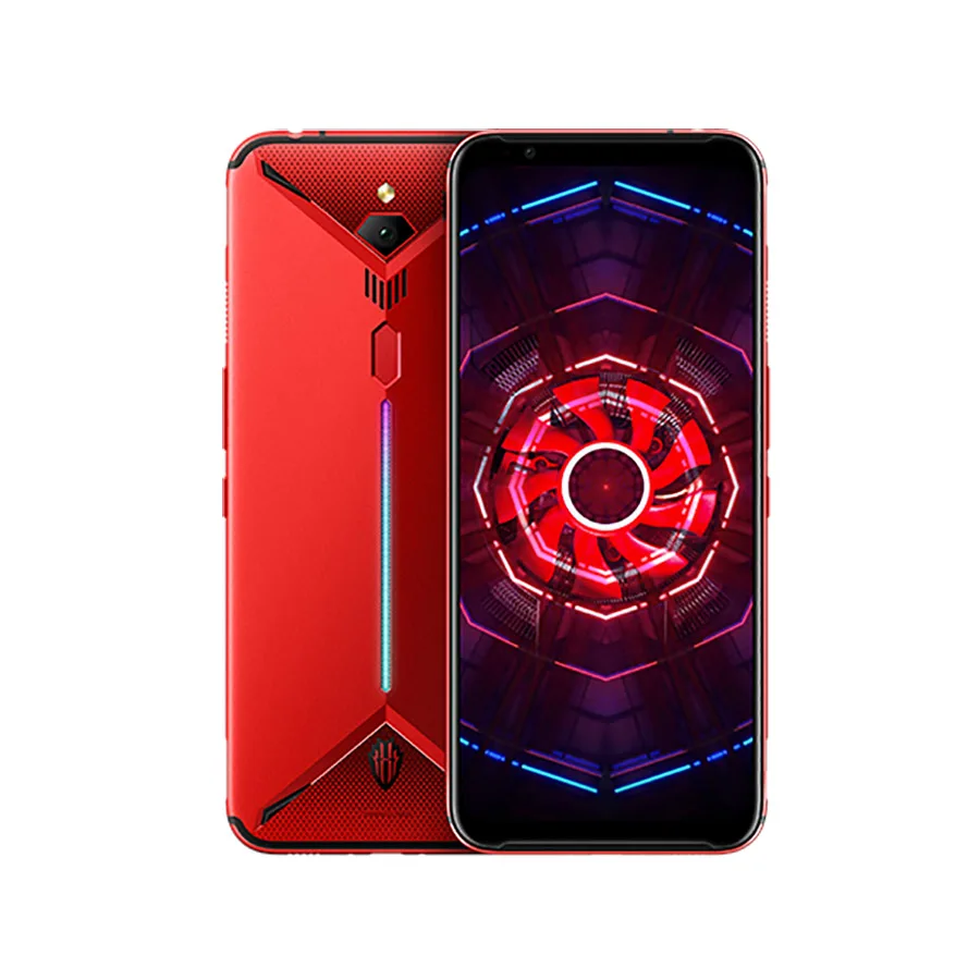 Версия США Nubia Red Magic 3 12 Гб 256 ГБ игровой мобильный телефон Snapdragon 855 Восьмиядерный 5000 мАч 6,65 дюймов 48MP 16MP 4G смартфон