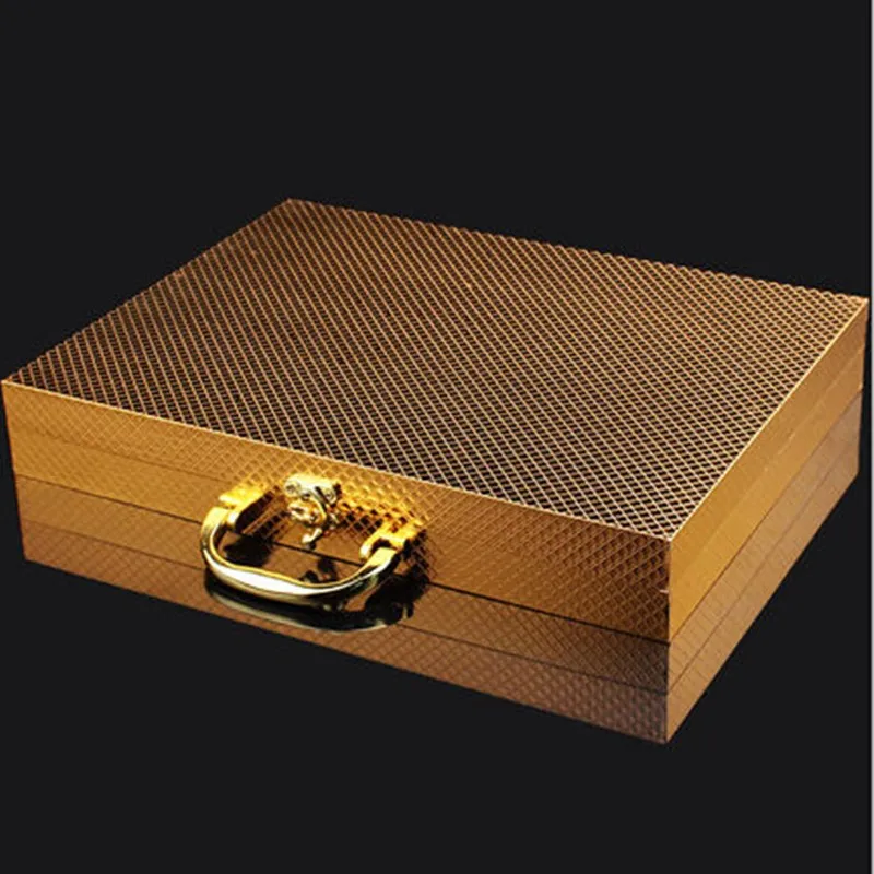 conjunto talheres de ouro rosa com giftbox transporte da gota