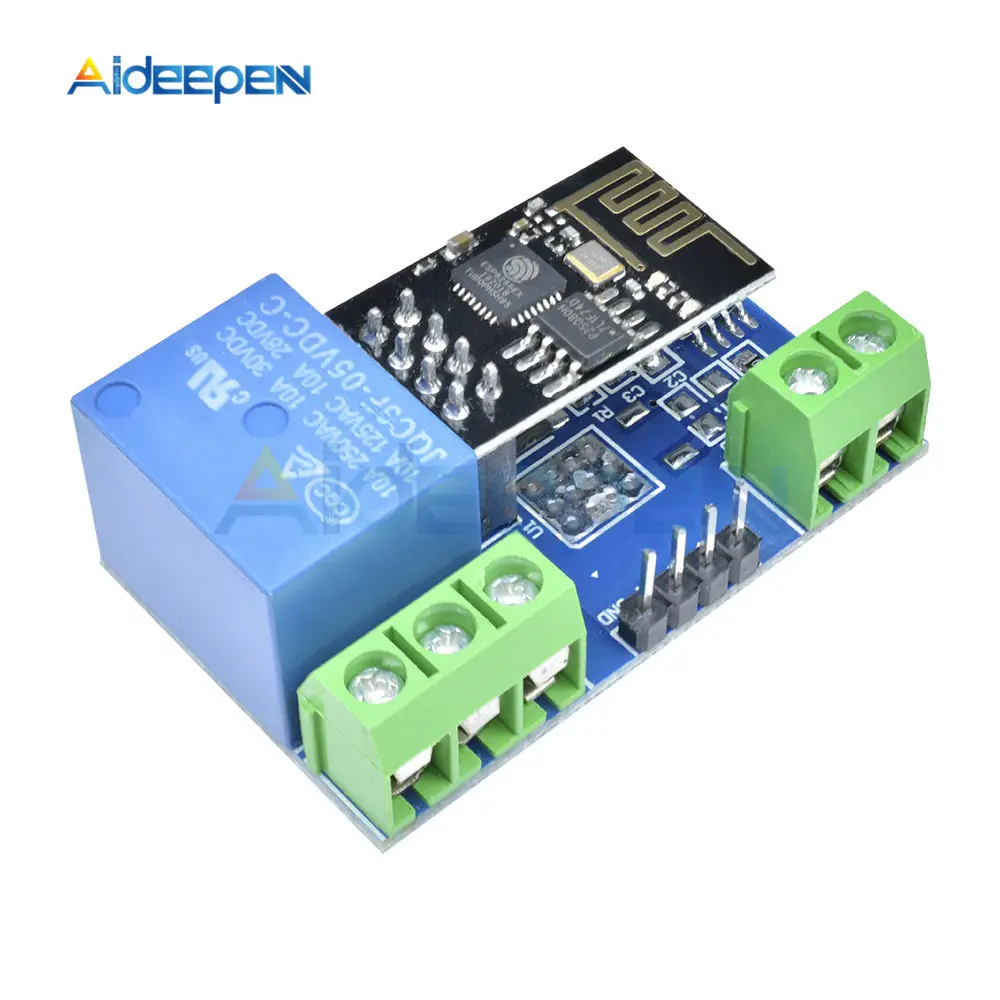 ESP8266 5 в wifi релейный модуль вещи умный дом пульт дистанционного управления телефон приложение ESP-01 ESP01 управление Лер беспроводной wifi модуль