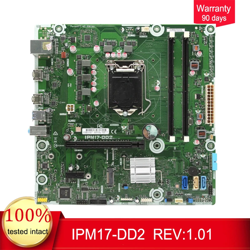 

862992-001 For HP 870 580 Desktop Motherboard 862992-002 IPM17-DD2 LGA1151 DDR4Mainboard 100%tested fully work