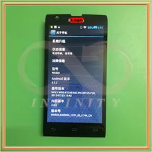 in stock 100% Tested NEW Original With Logo For Philips Xenium W6500 LCD Display+Touch Screen Panel Glass Replacement Assembly