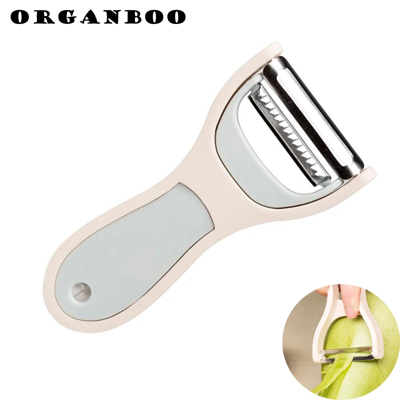 ORGANBOO2in1KitchenAccessoriesMultifunctionRotarySimplePeeler