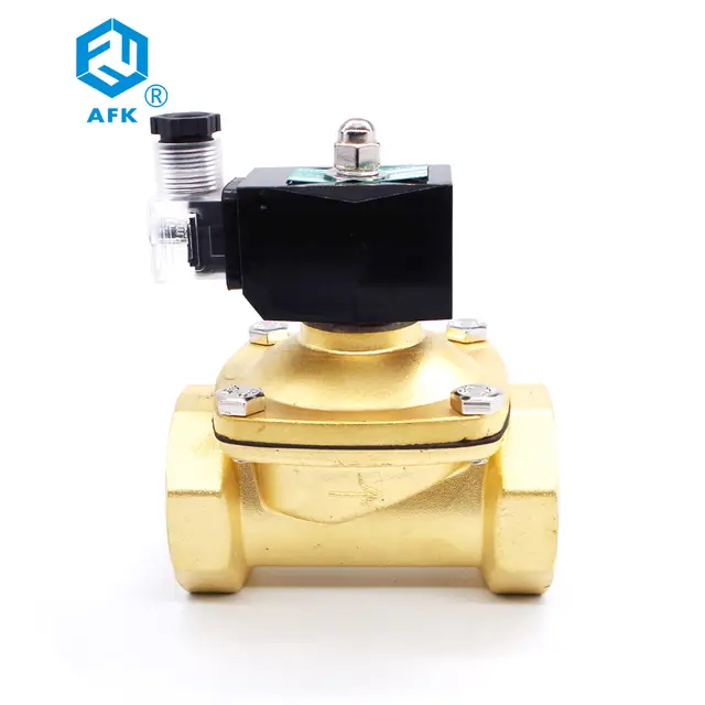 Brass Low Voltage 1 5 Inch Lpg Gas Solenoid Valve 12v 24v Dc In