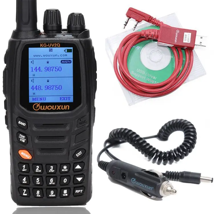 KG-UV2Q 8W Powerfrul 7 полос/Air Band Cross band Repeater Classic Circuit Walkie Talkie Upgrade KG-UV9D Plus | Мобильные
