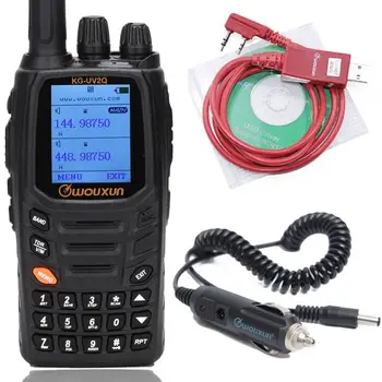 

Wouxun KG-UV2Q 8W Powerfrul 7 bands/Air Band Cross band Repeater Classic Circuit Walkie Talkie Upgrade KG-UV9D Plus