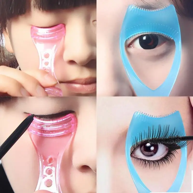 

Eyelash curlers simple makeup three-in-one crystal eyelash card eyelash adjuster eyelash device