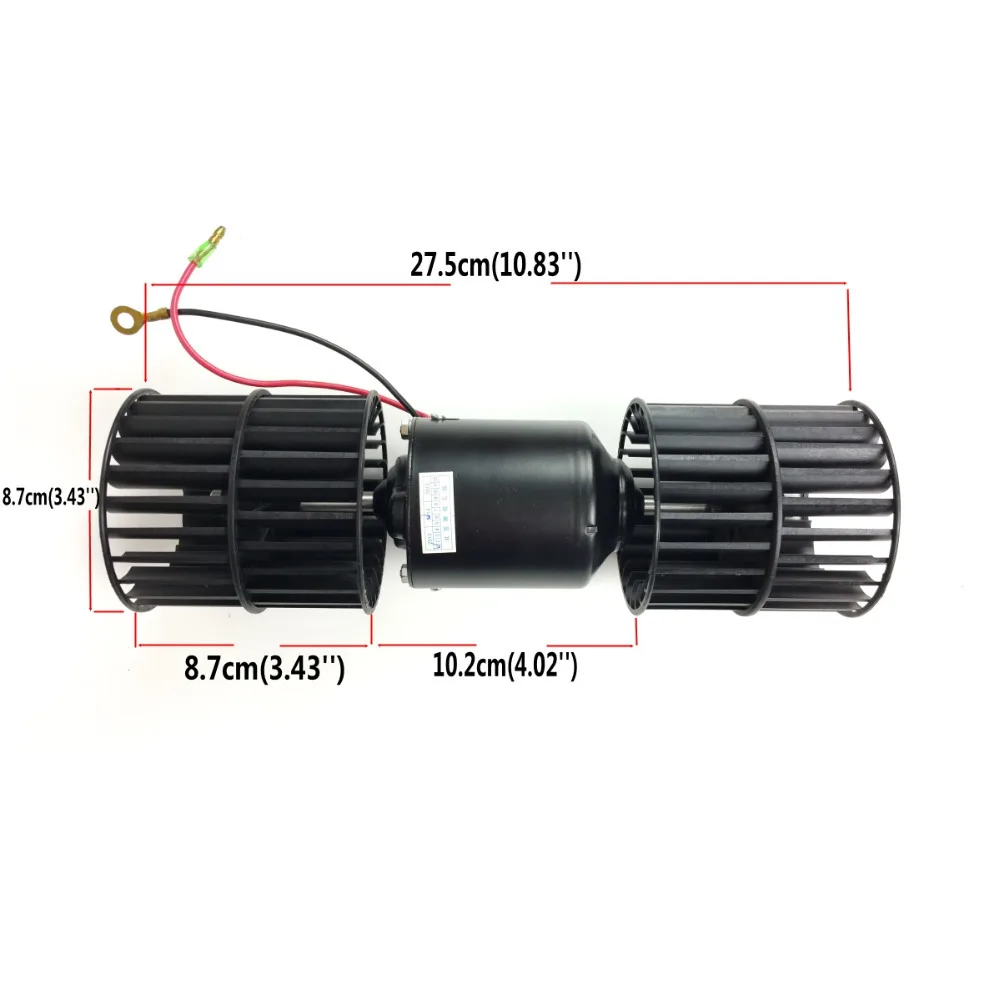 Universal Condenser Blower Motor Assembly With Wheel 12V / 24V AC Air