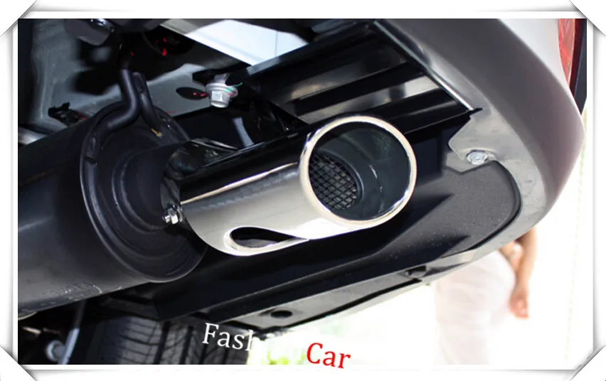 1 шт. аксессуары для автомобиля Toyota Harrier XU60 2013 2016 стальные серебристые задние