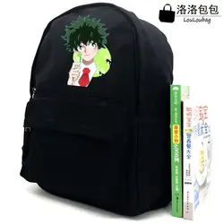 Boku no hero academia мой герой Academia рюкзак холст школьная сумка Студенты подросток рюкзак путешествия