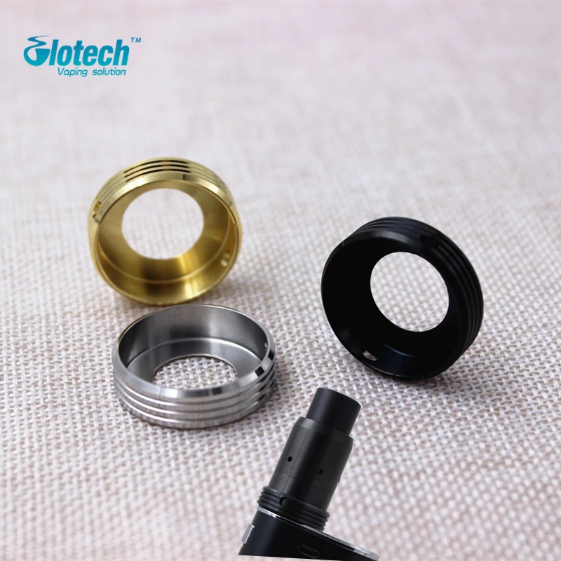 

Glotech Electronic Cigarette protection Ring Adapter Metal Connector Ring for Ecig RDA RBA atomizer Clearomizer Vaporizer ring