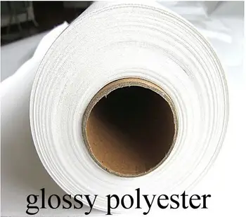

260gsm SOLVENT glossy polyester canvas roll 24"*30m