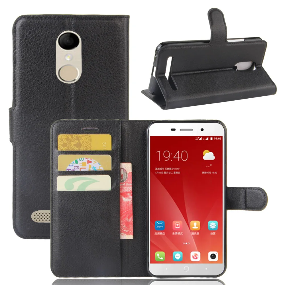 Luxury Wallet PU Leather Case for ZTE Blade A602 Flip