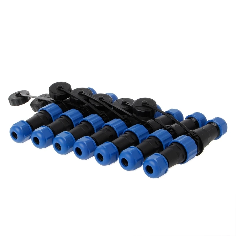 

SP16 Waterproof Dock Aviation Connector 2/3/4/5/6/7/9Pin IP68 Power Cable Connector Plug and Femal Connector