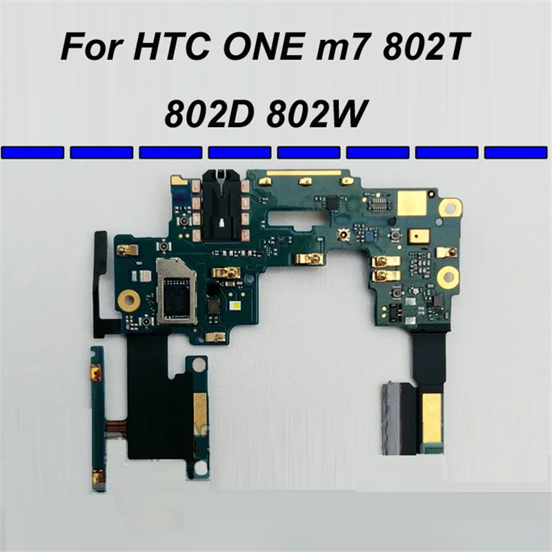 YKaiserin небольшой плата платы шлейф для HTC One M7 802 T 802D 802 Вт Запчасти для мобильных телефонов