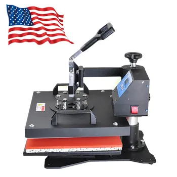 

8 in1 Heat Press Machine Digital T-Shirt Mug Hat Plate Cap Transfer Sublimation Model