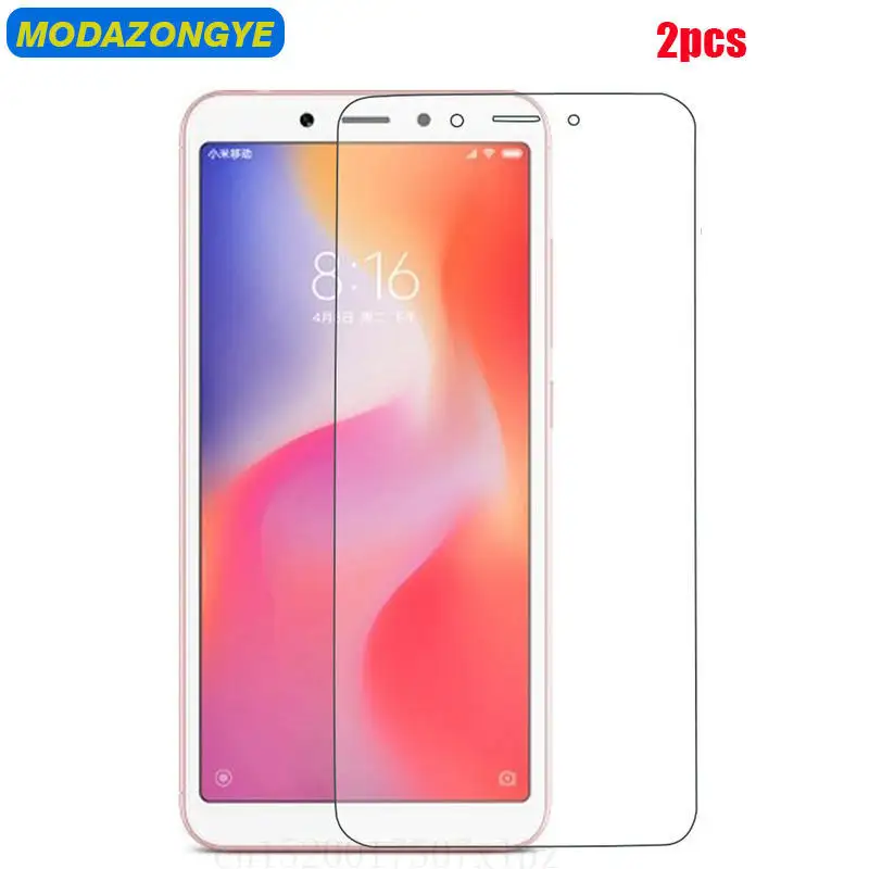 2pcs Tempered Glass Xiaomi Redmi 6A Screen Protector Xiaomi Redmi 6 Tempered Glass Xiaomi Redmi