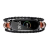 Винтажный кожаный браслет для Mi Band 4 Mi Band 5, ремешок в стиле ретро для Xiaomi Mi Band 4 Nfc, плетеные ремешки для MiBand 4 3 ► Фото 2/6