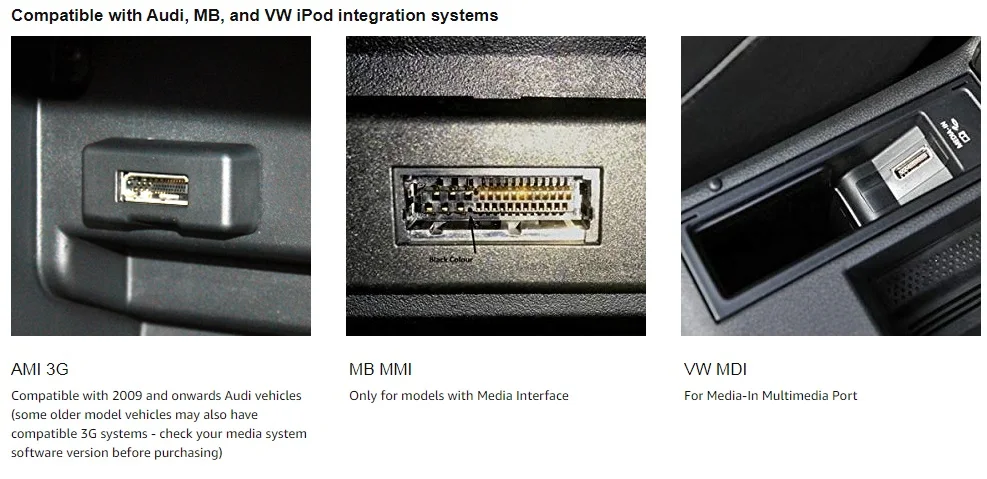 Беспроводной Bluetooth аудио потоковое Для AMI MDI MMI AUDI/V.W RNS510/Mercedes/Lamborghini/Bentley