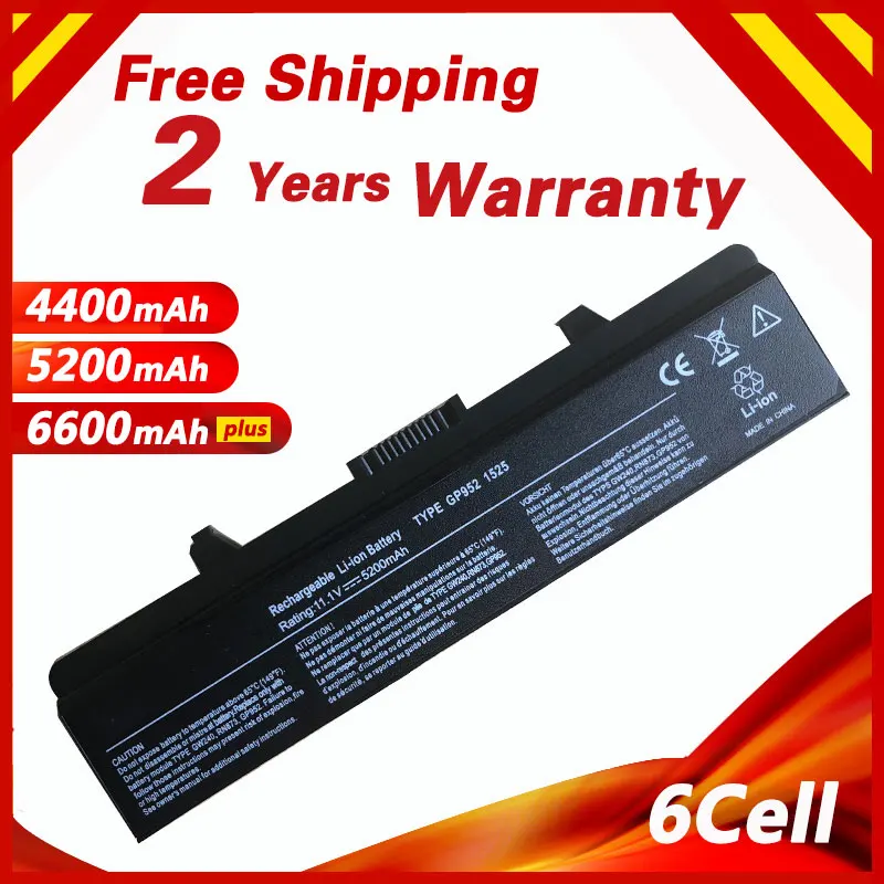 Golooloo 6 cell Аккумулятор для ноутбука DELL Inspiron 1525 1526 1545 1546 Vostro 500 CR693 GW240 GW241 GW252 HP277 HP297 PP29L M873