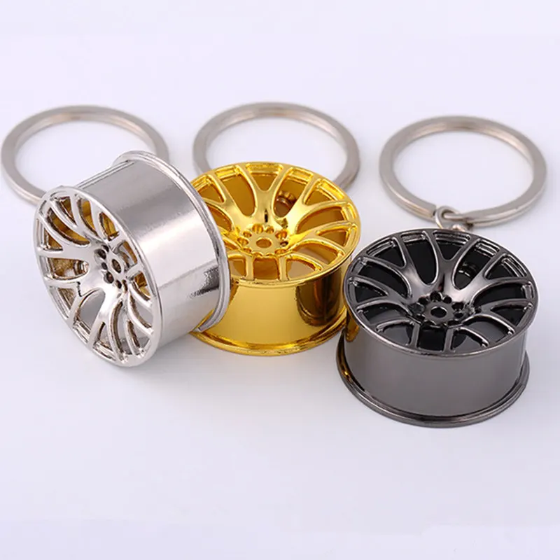 3pcs/lot Car Key Rings Alloy Funny Auto Hot Wheels Keychain Wholesale