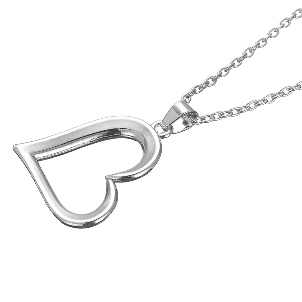 My shape Clear кулон в виде сердца со стразами ожерелье романтический подарок для