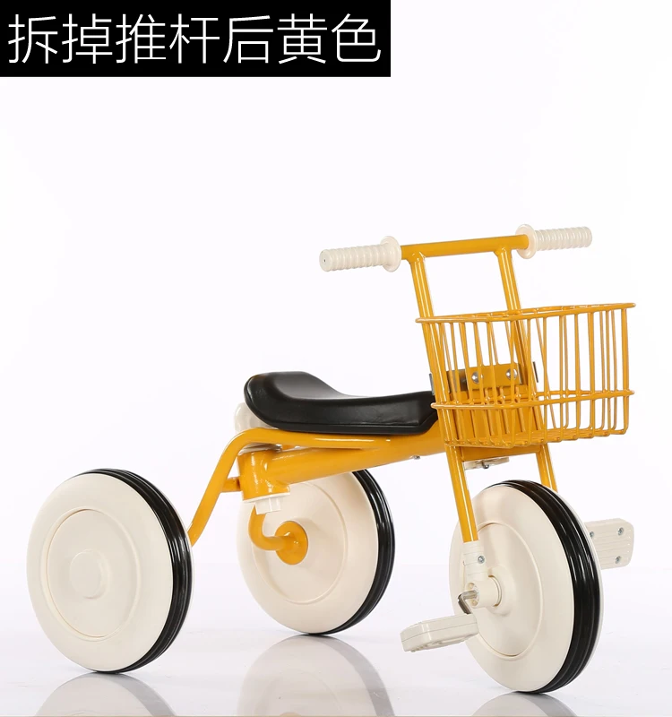 Япония детский трехколесный велосипед Ретро Трайк простой Индии- детская коляска-коляска от 1 до 3 лет