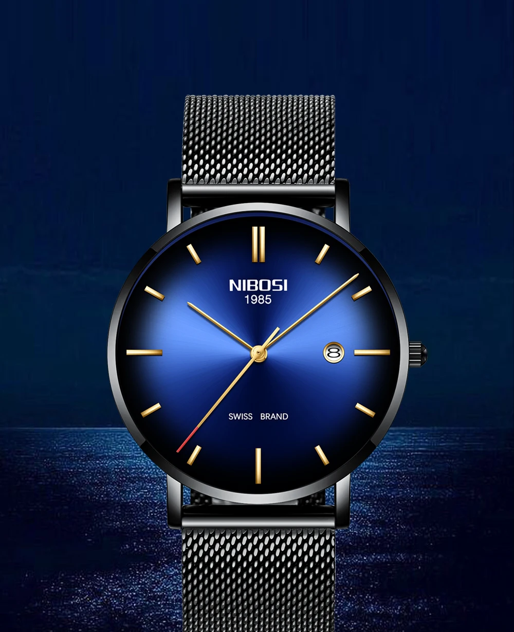 Relogio Masculino Mens Watches Top Brand Luxury Ultra-thin Wrist Watch Men And Women Watch Waterproof Male Clock Reloj Hombre (1)