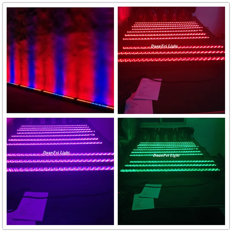 10 PCS Wedding Party led wash lyre bar rgb indoor washer wall light projector building 252 | Лампы и освещение