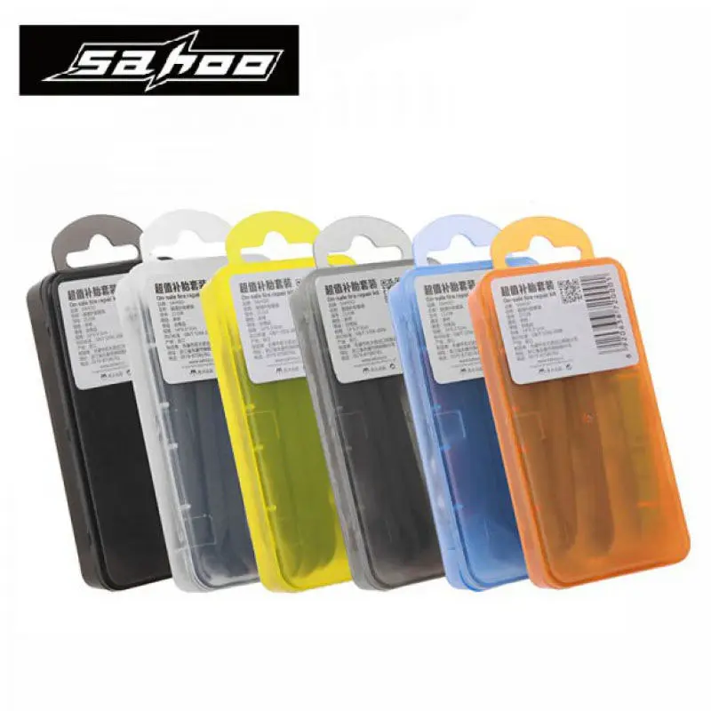 

2018 SAHOO Mini Portable Bike Bicycle Repair Tire Tyre Tool Set Kit Rubber Patch