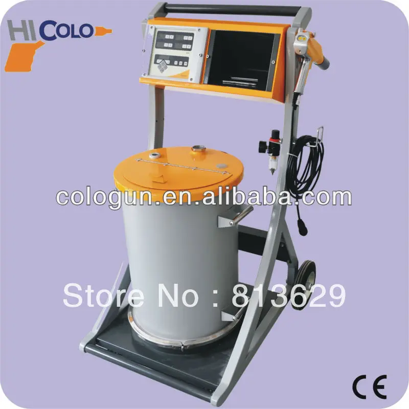 Fluidized bed digital valve powder coating equipment on
