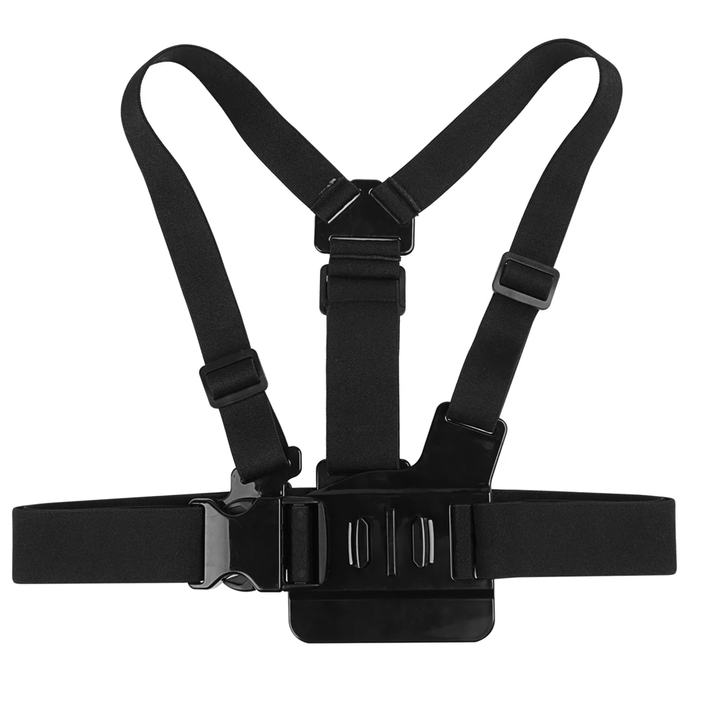 تبادل لاطلاق النار شريط للصدر شريط للرأس جبل تسخير حزام ل GoPro بطل 7 6 5 أسود 4 Xiaomi يي 4 K Sjcam Sj4000 eken H9 قبضة اليد العائمة ضد الماء