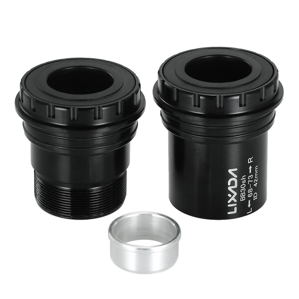 Lixada BB30 / PF30 Road Bike Bottom Bracket 24MM Bearing Bottom Bracket 68 73mm Bike Bottom